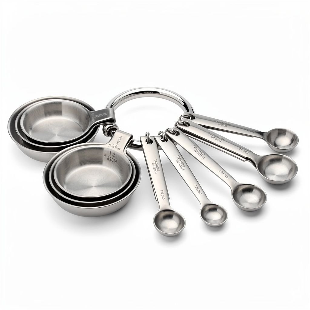 Nesting Measuring Cup and Spoon Set, 12-Piece