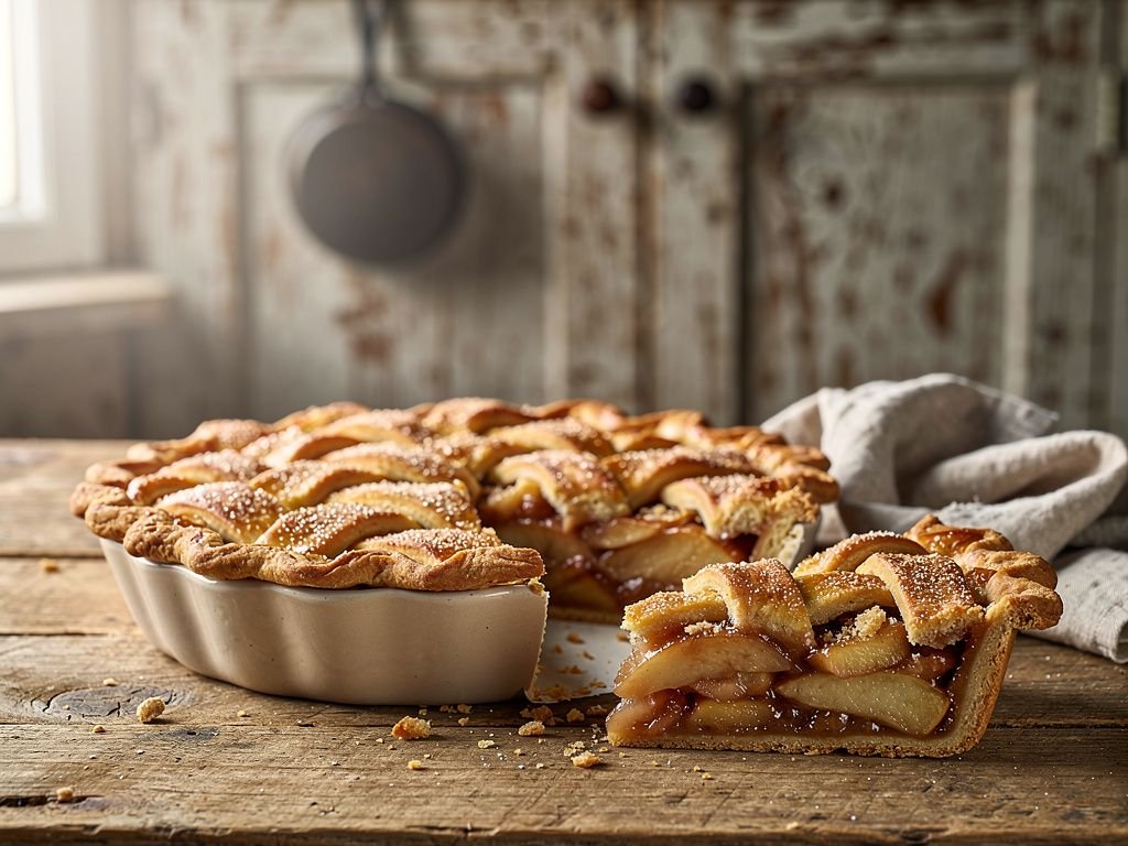 Apple Pie with Lattice Crust