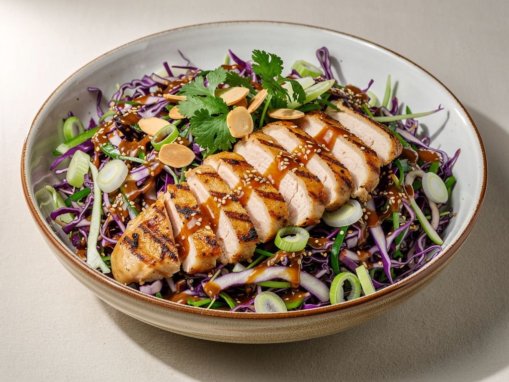 Asian Sesame Chicken Slaw