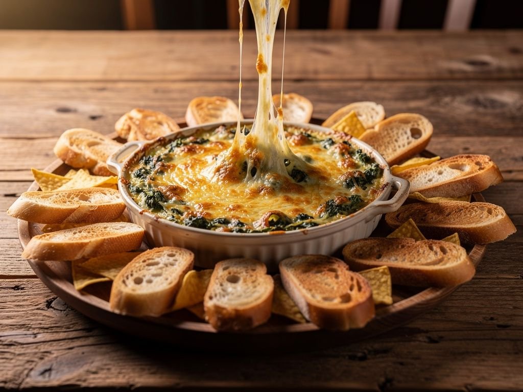 Baked Spinach Artichoke Dip