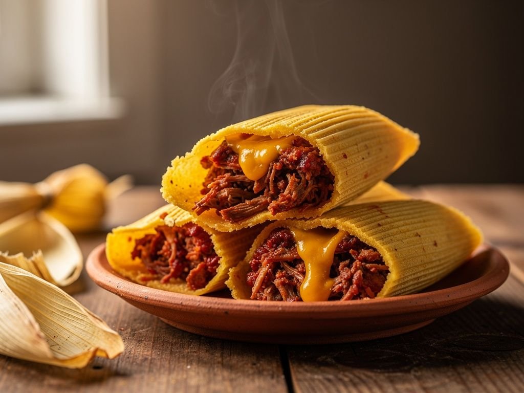 Beef and Cheese Tamales
