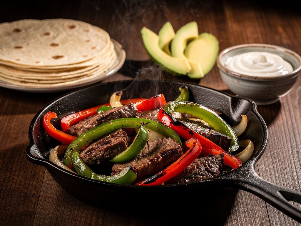 Sizzling Beef Fajitas