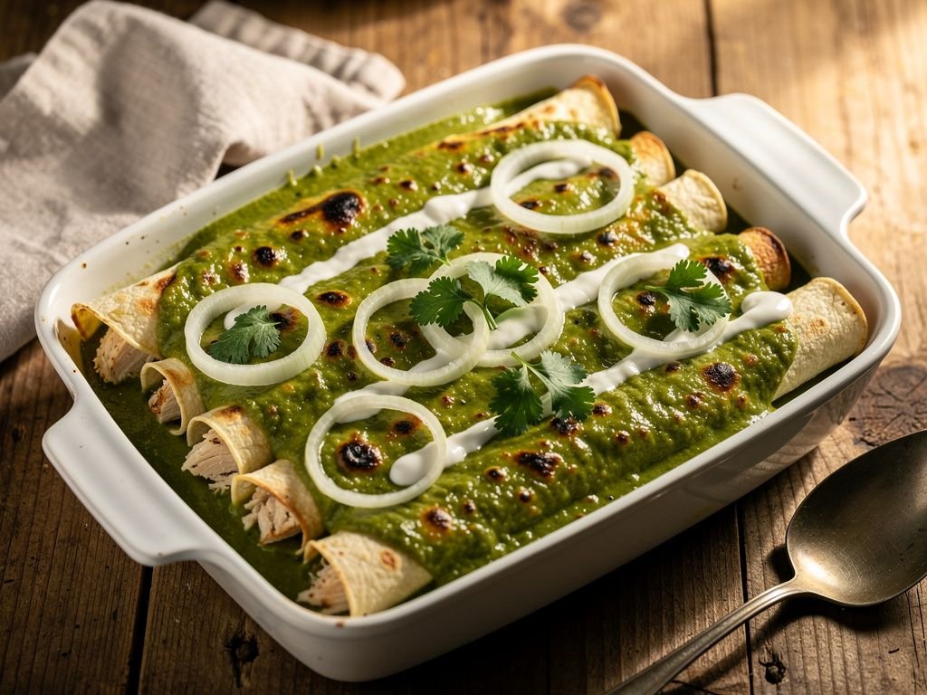 Chicken Enchiladas Verdes