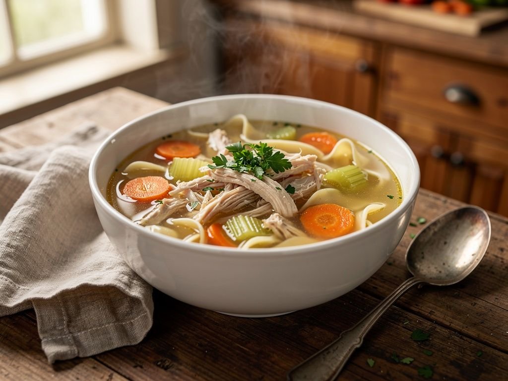 Homemade Chicken Noodle Soup