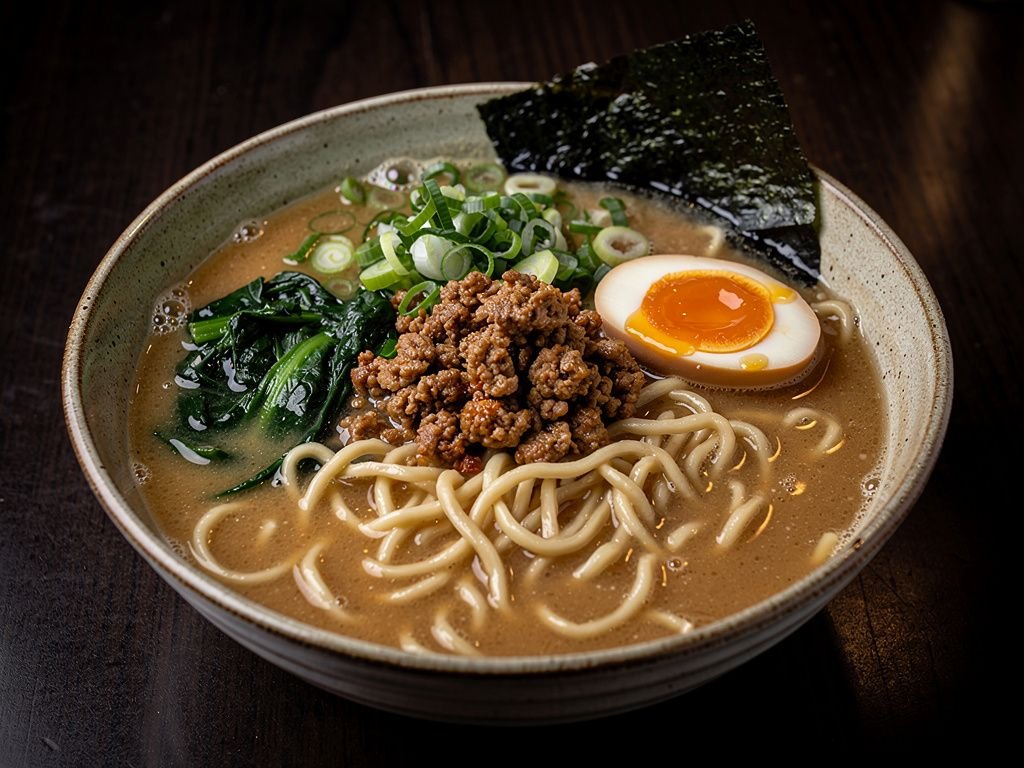 Japanese Miso Ramen Soup