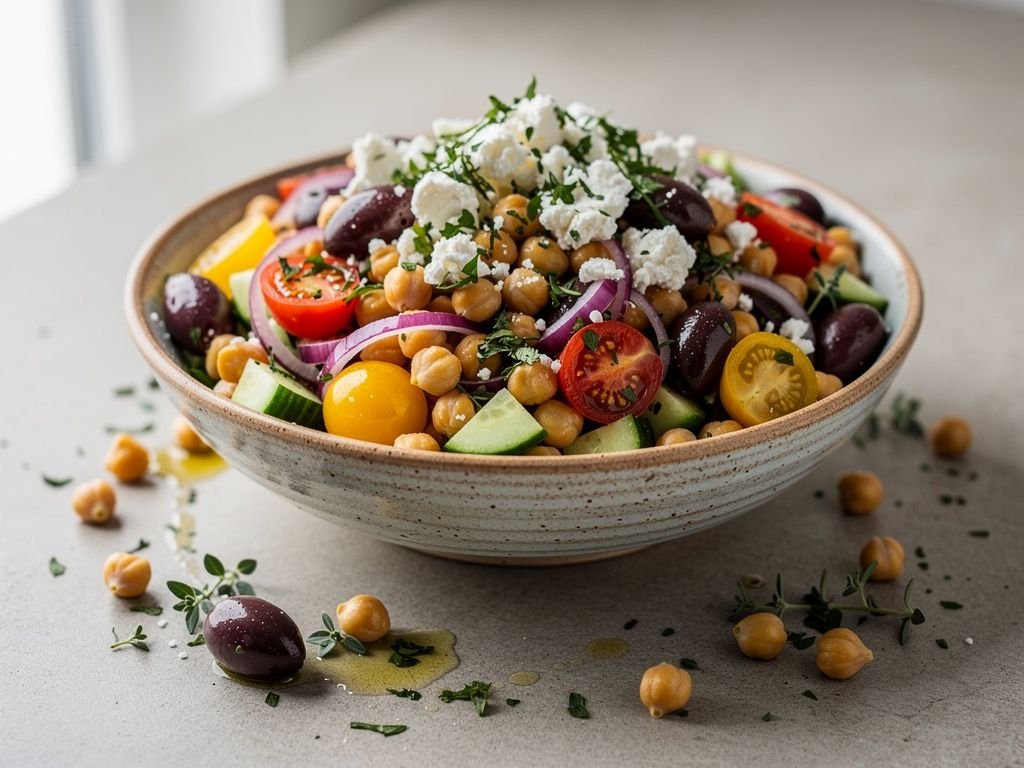 Mediterranean Chickpea Salad