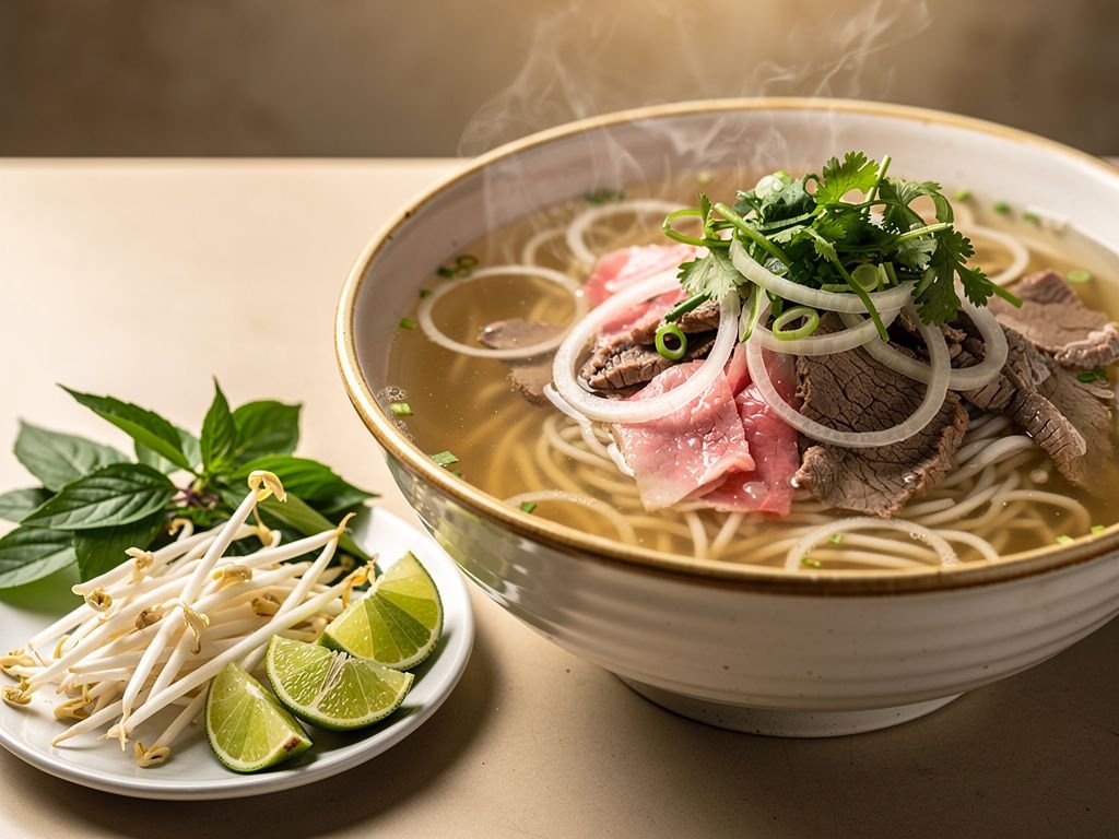 Pho Bo (Vietnamese Beef Noodle Soup)
