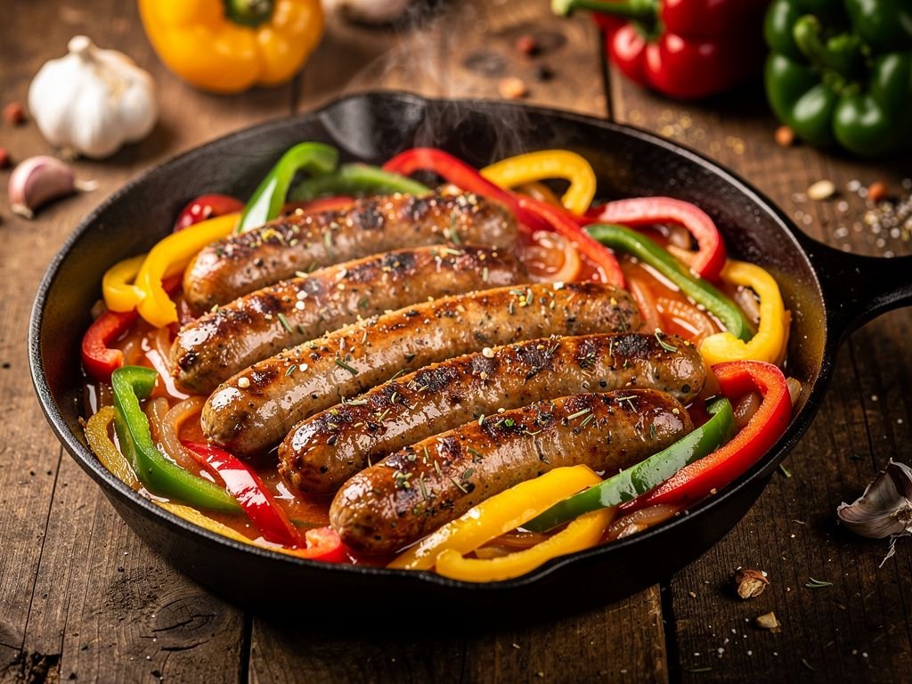 Sausage and Peppers Skillet