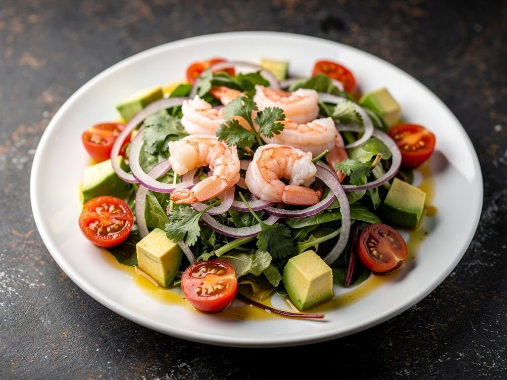 Shrimp and Avocado Salad