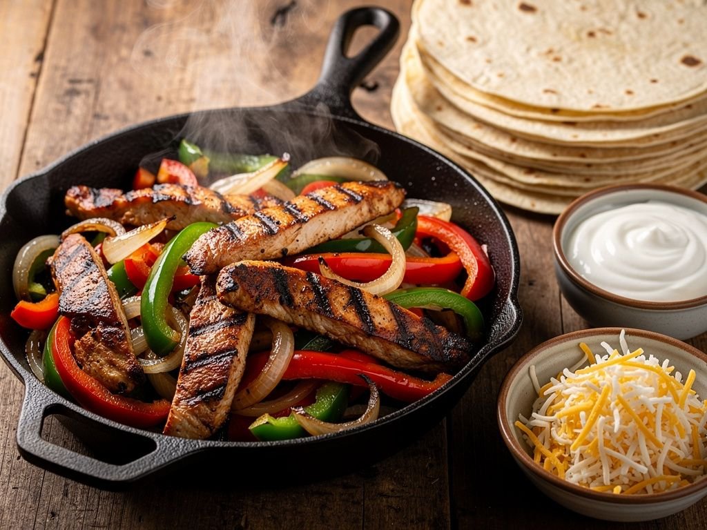 Sizzling Chicken Fajitas