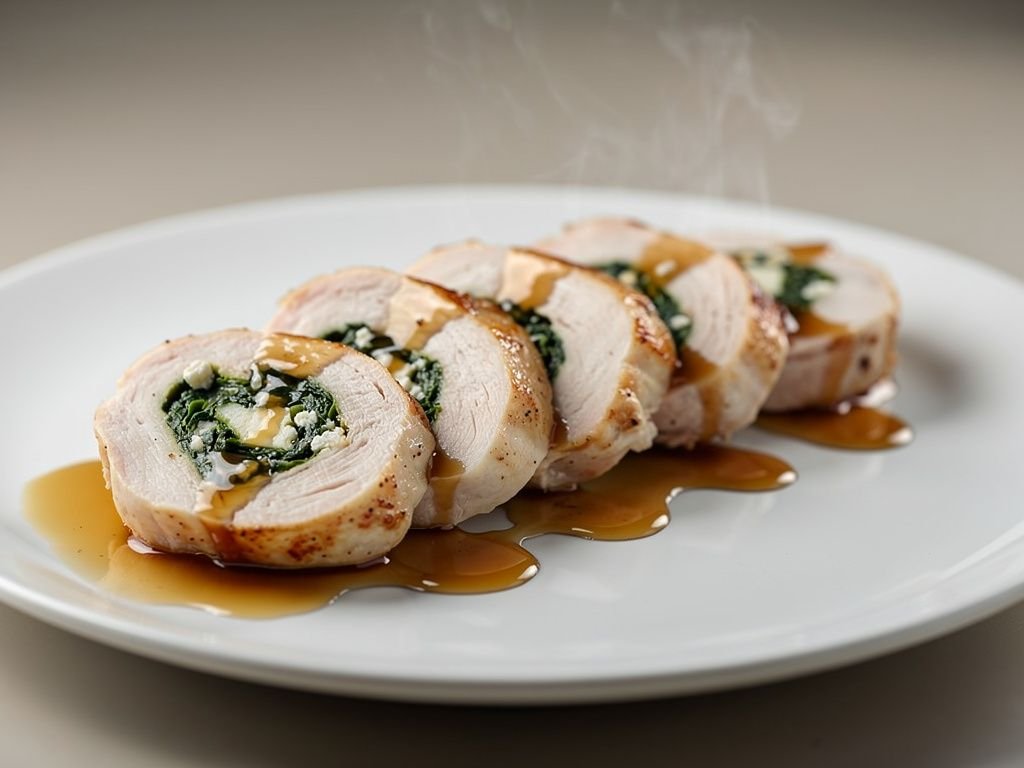 Spinach and Feta Stuffed Chicken Breast