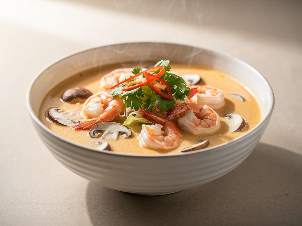 Thai Coconut Curry Soup