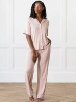 ImprecipeShort Sleeve Bamboo PJ Top - Image 8