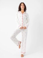 ImprecipeStretch Knit Long Sleeve Bamboo PJ Top - Image 8