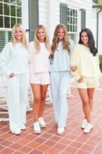 Striped Patch French Terry Short - Image 13