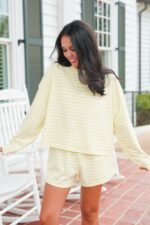 Striped Patch French Terry Pullover - Image 15