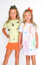 Girls' Imprecipe Skeleton Dress - Image 2