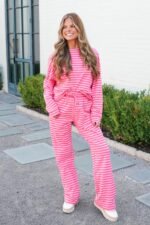 Striped Patch French Terry Pant - Image 3