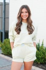 Striped Patch French Terry Pullover - Image 12
