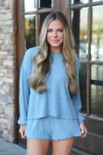 Imprecipe Daydream Rib Long Sleeve Top
