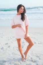 Striped Patch French Terry Skort - Image 6