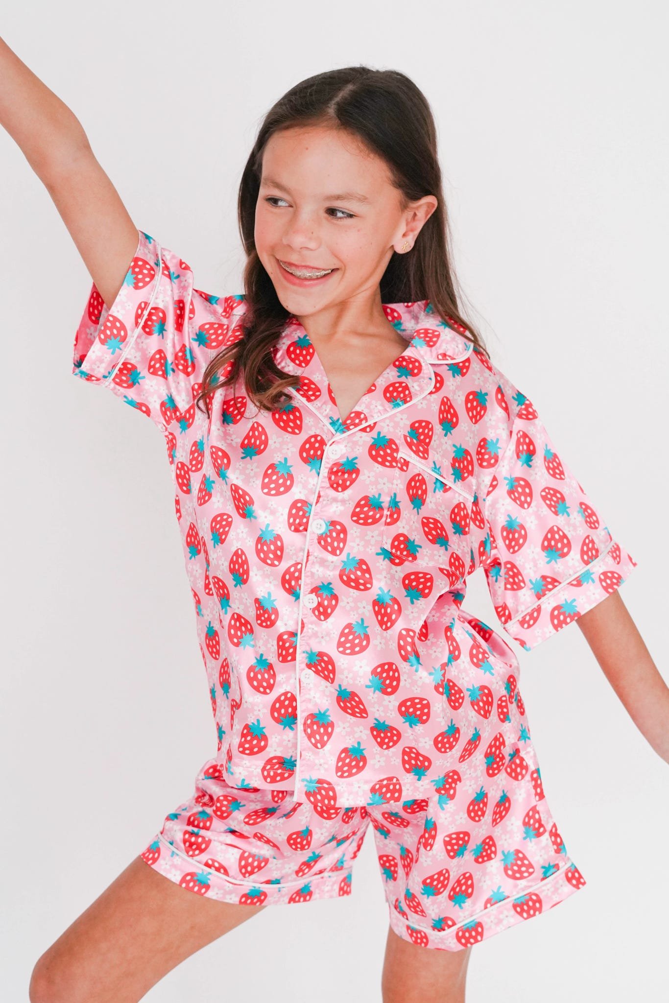 20260322_223010_407E83 Girls' Trendy PJ Top - Image 1