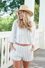 Z Supply Daylight Striped Airy Short - Image 7