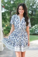 Mary Square Tracey Mini Ivy Script Dress