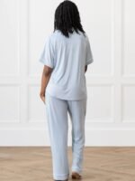 ImprecipeShort Sleeve Bamboo PJ Top - Image 11