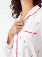 ImprecipeStretch Knit Long Sleeve Bamboo PJ Top - Image 11