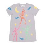 Girls' Imprecipe Skeleton Dress - Image 3