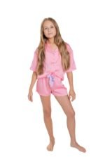 Girls' Sunshine Society Silky PJ Top - Image 7