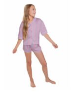 Girls' Sunshine Society Silky PJ Top - Image 9